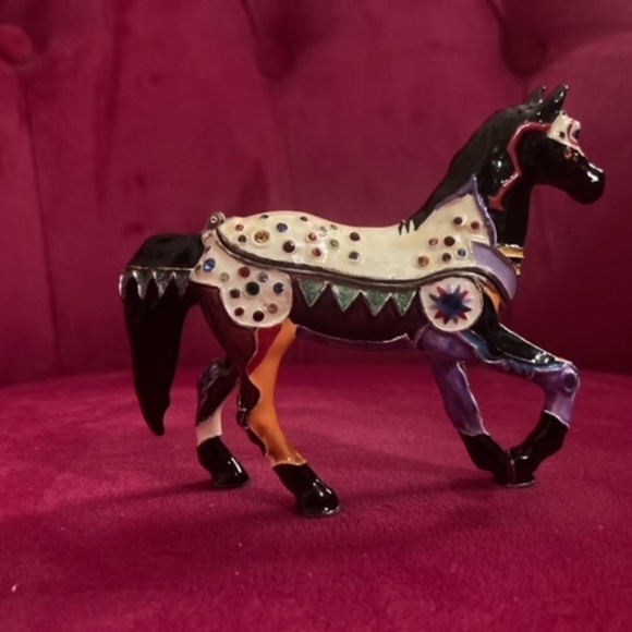 Retired Trail of Painted Ponies - “Prairie Horizon”  Trinket Box - Picture 2 of 4